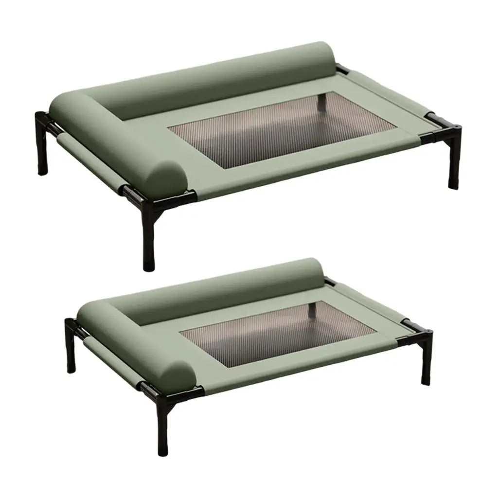 Elevated Pet Bed Durability Practical with Pillow for Small Pets Dogs Kitten Cat Dog Bed Dog Cat Bed Portable