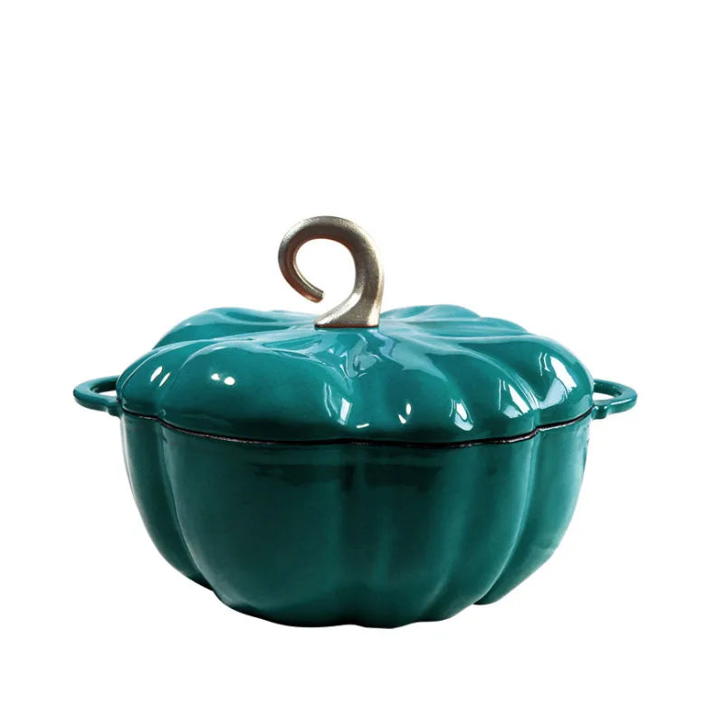 Enameled Cast Iron Pumpkin Dutch Oven 3.5Qt