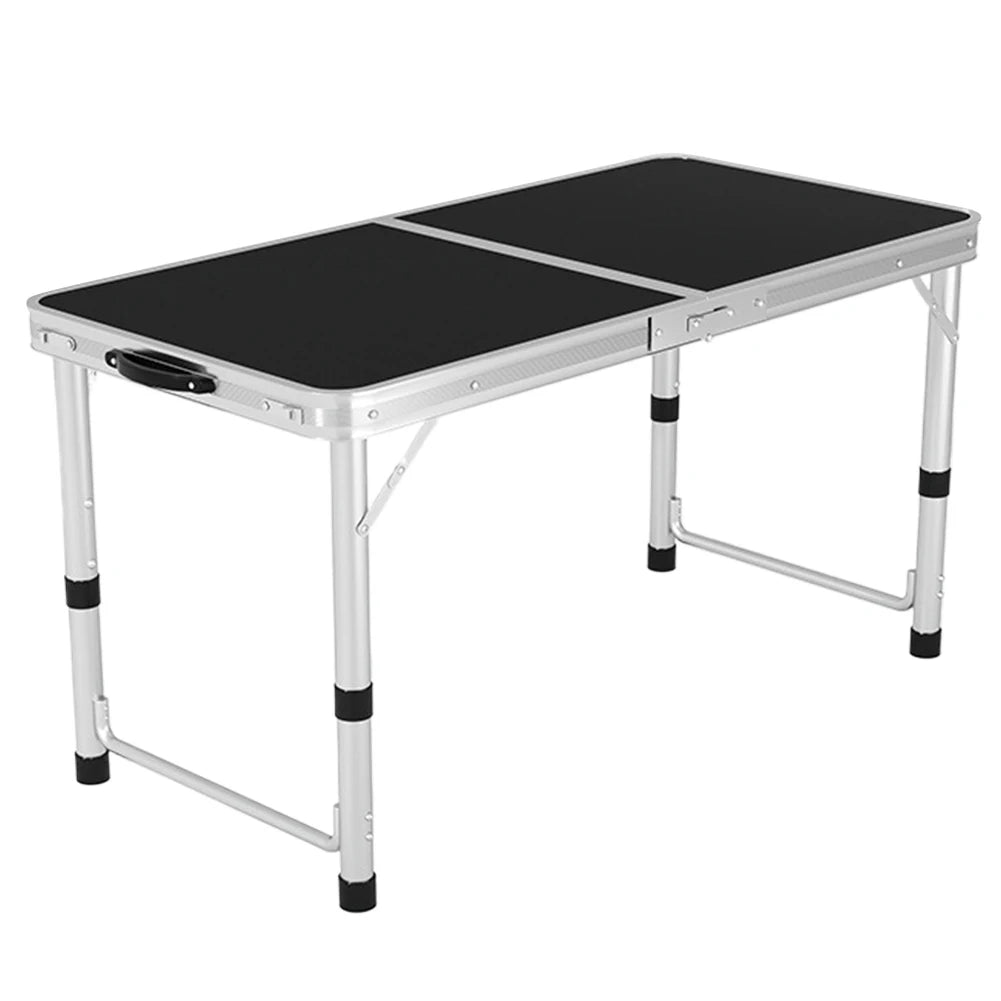 Foldable Camping Table with Carry Handle Portable Folding Table Small Foldable Table for Indoor Outdoor Patio Backyard Parties