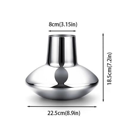 Stainless Steel Vase for Flowers Mini Vases for  Decoration Home Dinner Table Wedding Living Room Scandinavian Gifts