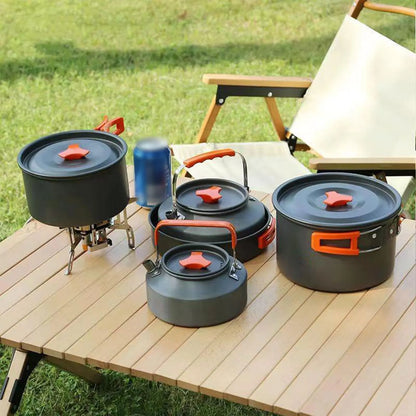 Nabe Sukiyaki Pot Shabu with Wooden Lid Camping Pot Stewpot Hanging Stew Souppot Cast Iron Round Outdoor Cast Iron Sukiyaki Pot