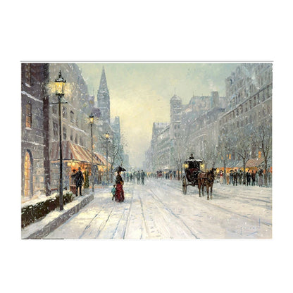 Classic Paintings Landscape Posters and Print Canvas Painting Reproductions Wall Art Picture for Living Room Home Artwork Decor