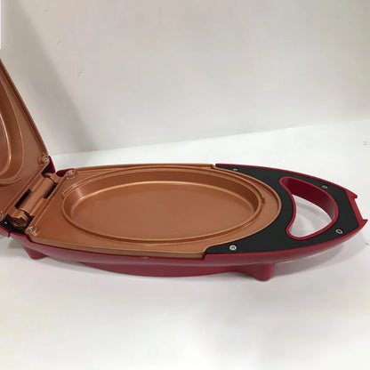 US/EU/AU/UK Plug Pizza Pan Electric Frying Pans Smokeless Nonstick Grill Steak Pot For Cookware Heating Frying Pan 32*12.5*8.5cm