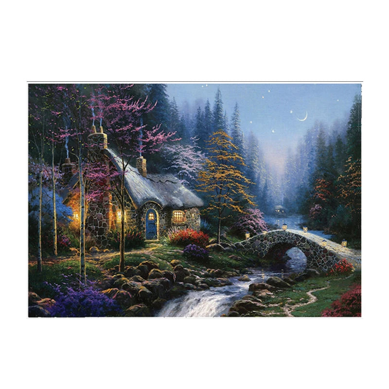 Classic Paintings Landscape Posters and Print Canvas Painting Reproductions Wall Art Picture for Living Room Home Artwork Decor