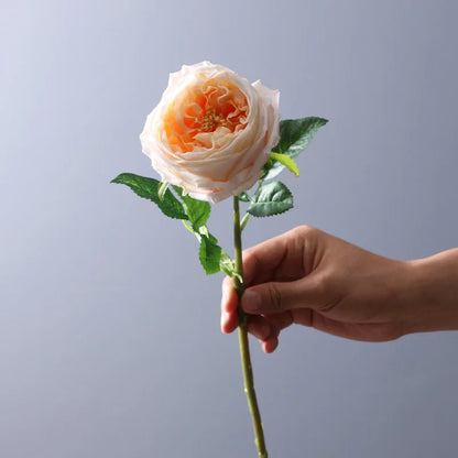 5pcs Artificial Rose Peony Real Touch Flowers for Home Table Decoration  Wedding Bouquet Living Room Office Decor Fake Roses