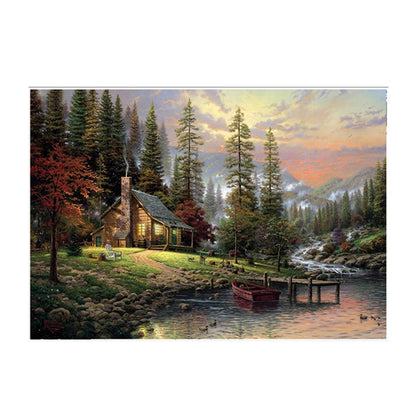 Classic Paintings Landscape Posters and Print Canvas Painting Reproductions Wall Art Picture for Living Room Home Artwork Decor