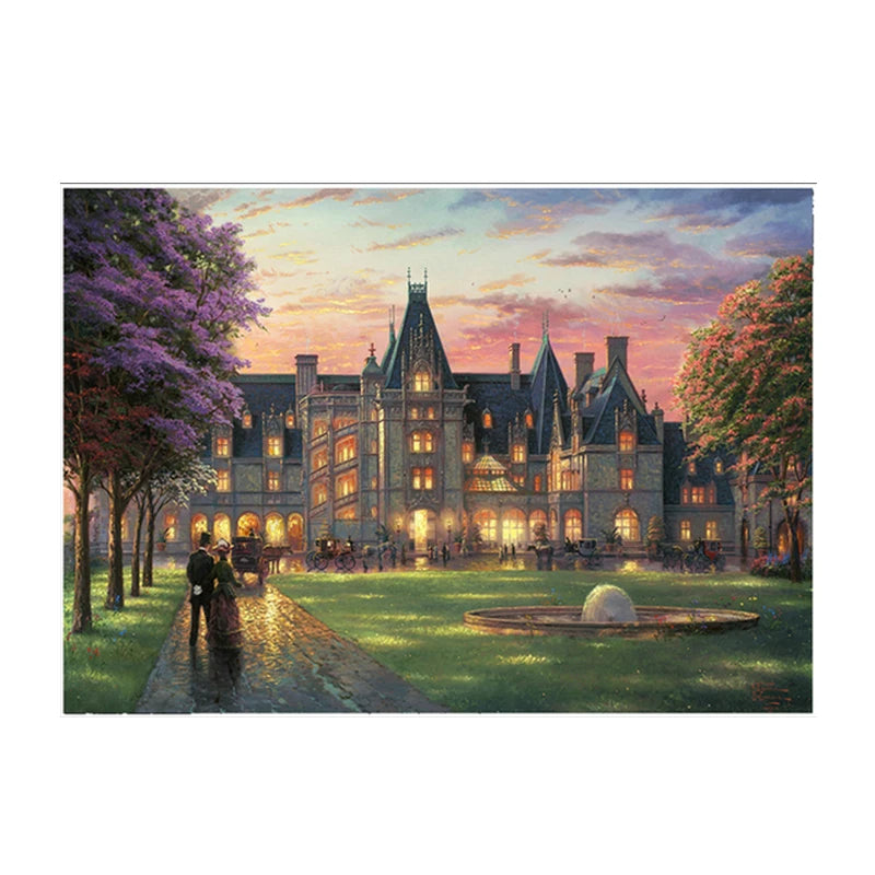 Classic Paintings Landscape Posters and Print Canvas Painting Reproductions Wall Art Picture for Living Room Home Artwork Decor
