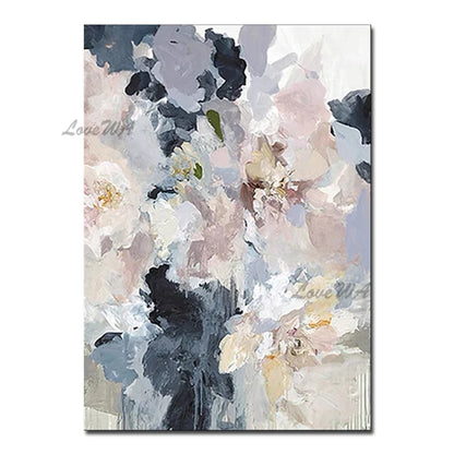Abstract Oil Painting 100% Hand Painted Oil Paintings Wall Art Canvas Abstract Artwork Carving Art For Hotel Living Room Decor