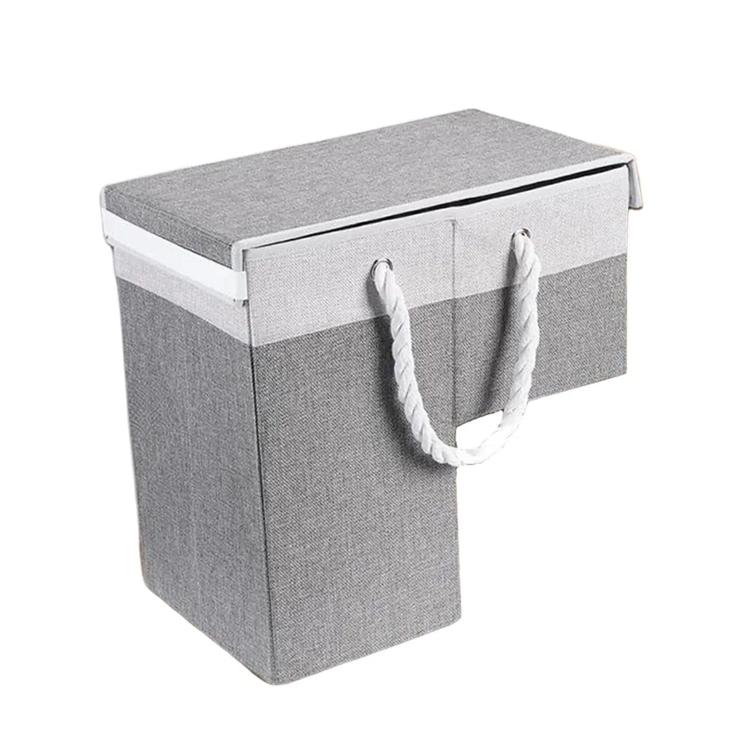 Stair Basket Modern Foldable Storage Bin Stair Step Basket for Toiletries Books Toys Snacks Household Items