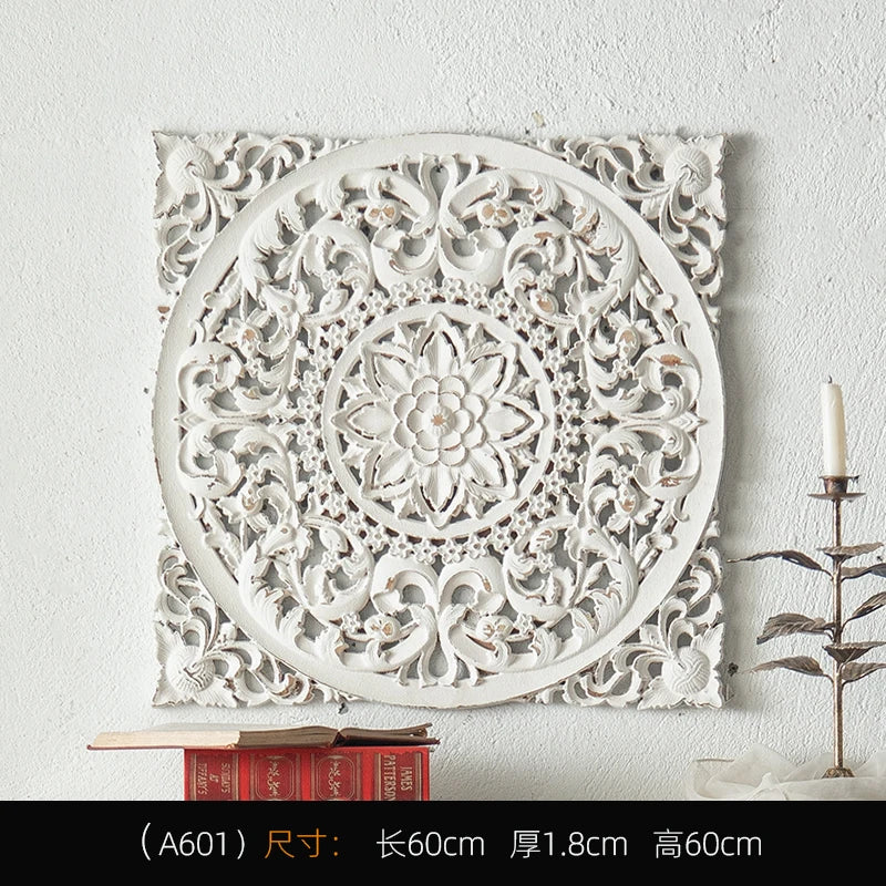 American retro wall pendant Bohemian relief porch wall decoration French background wall