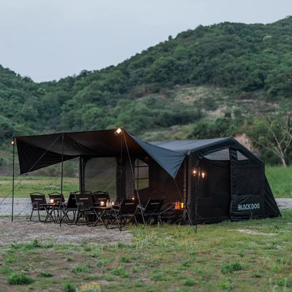 Nordic Style Creative Inflatable Tent Luxury Garden Villa Field Inflatable Hut Multifunctional Outdoor Furniture Marquesina FYIT