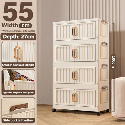 Storage Cabinet Installation Free Storage Cabinet Baby and Kidsren's Clothing Storage Box Snack Plastic Foldableing Storage Cabinet Folding Storage Cabinet Organizer