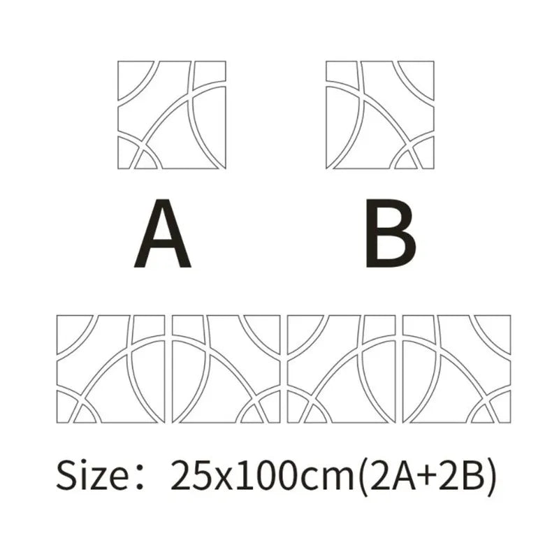 3D Mirror Wall Sticker DIY Geometry Combination Wall Sticker Acrylic Mirror Surface Wall Stickers Living Room Home Decortion