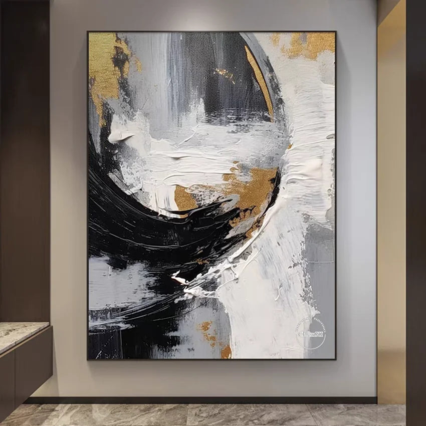 Handmade Picture Wall Art Paintings Handpainted Oil Painting On Canvas Large Handmade Wall Art Modern Home Decoration No Framed