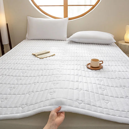 Class a Cotton Sandwich Mattr Soft Pad Home Bed Cover Dormi Single Double Bed Quilt All Seasons Universal