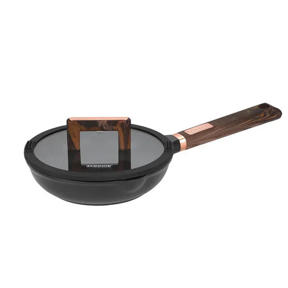 DONNOR Non-stick Frying Pan Soup Pot Wok Omelette Pans Cooking Pot Cookware for Gas Stove and Induction Cooker Home Accessories