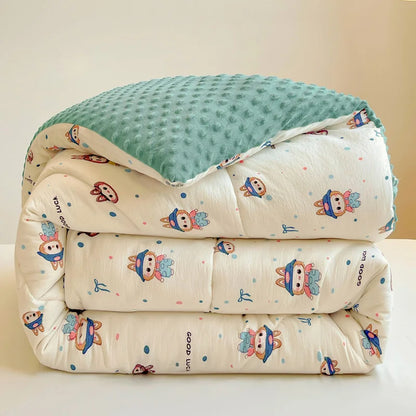 Thi Waable Polyester Fiber Filled Blanket for Students And Adults Spring Autumn Winter Brand New Condition from China