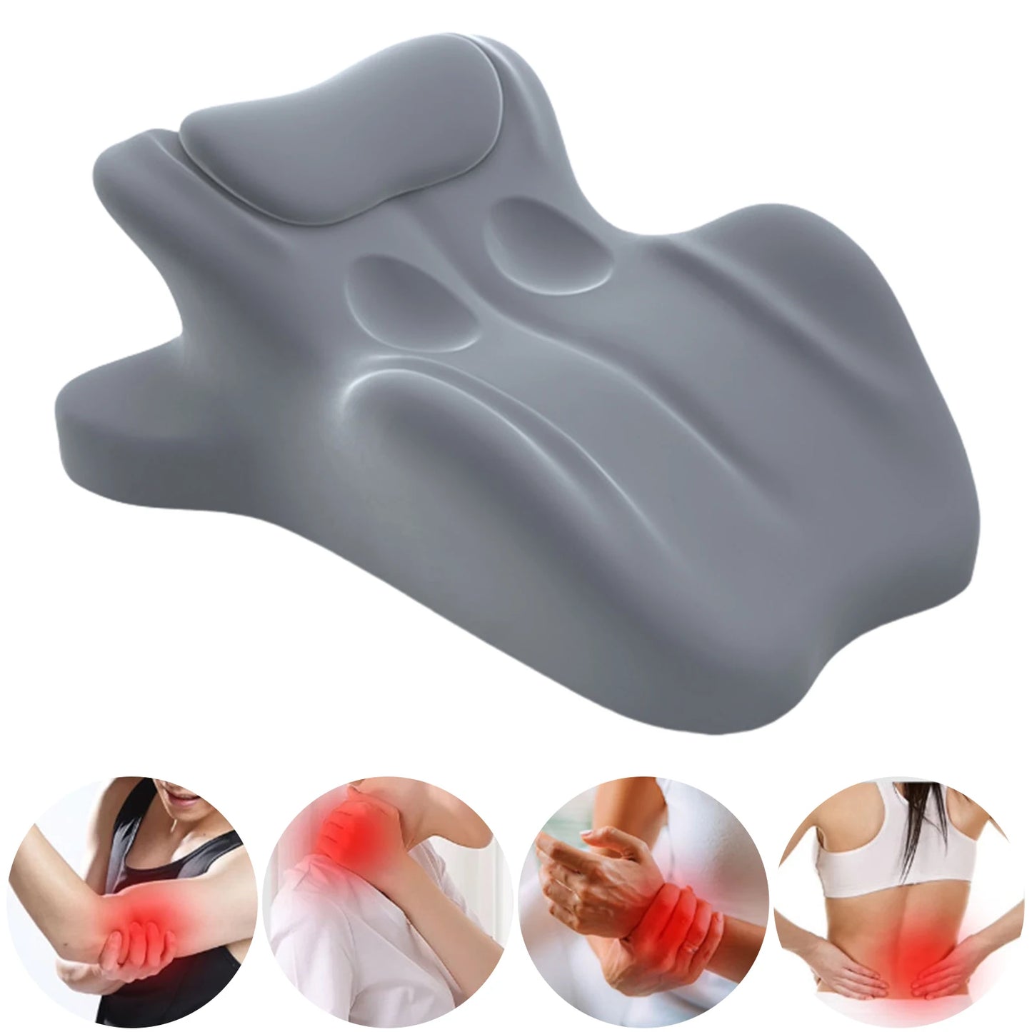 Couples Butt Cushion Memory Foam Wedge Pillow Bed Pillow for Reading Sleeping Lying Lumbar Support Pillow