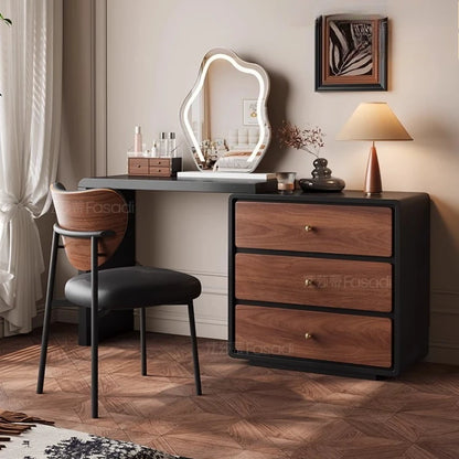 Vintage Design Dressing Table Woman China Style Comfortable Jeweler Dressing Table Bedroom Wooden Make Up Tafel Furniture
