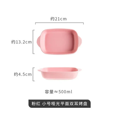 Bread Pan for Baking Tools and Accessories Oven Tray Kitchen Utensil Porcelain Dishes Cooking Utensils Bakeware Ceramic Pans Bar