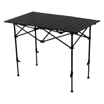 Picnic Camping Adjustable Lightweight Egg Roll Folding Table Outdoor Adjustable Table Camping Mesa Plegable Outdoor Furniture