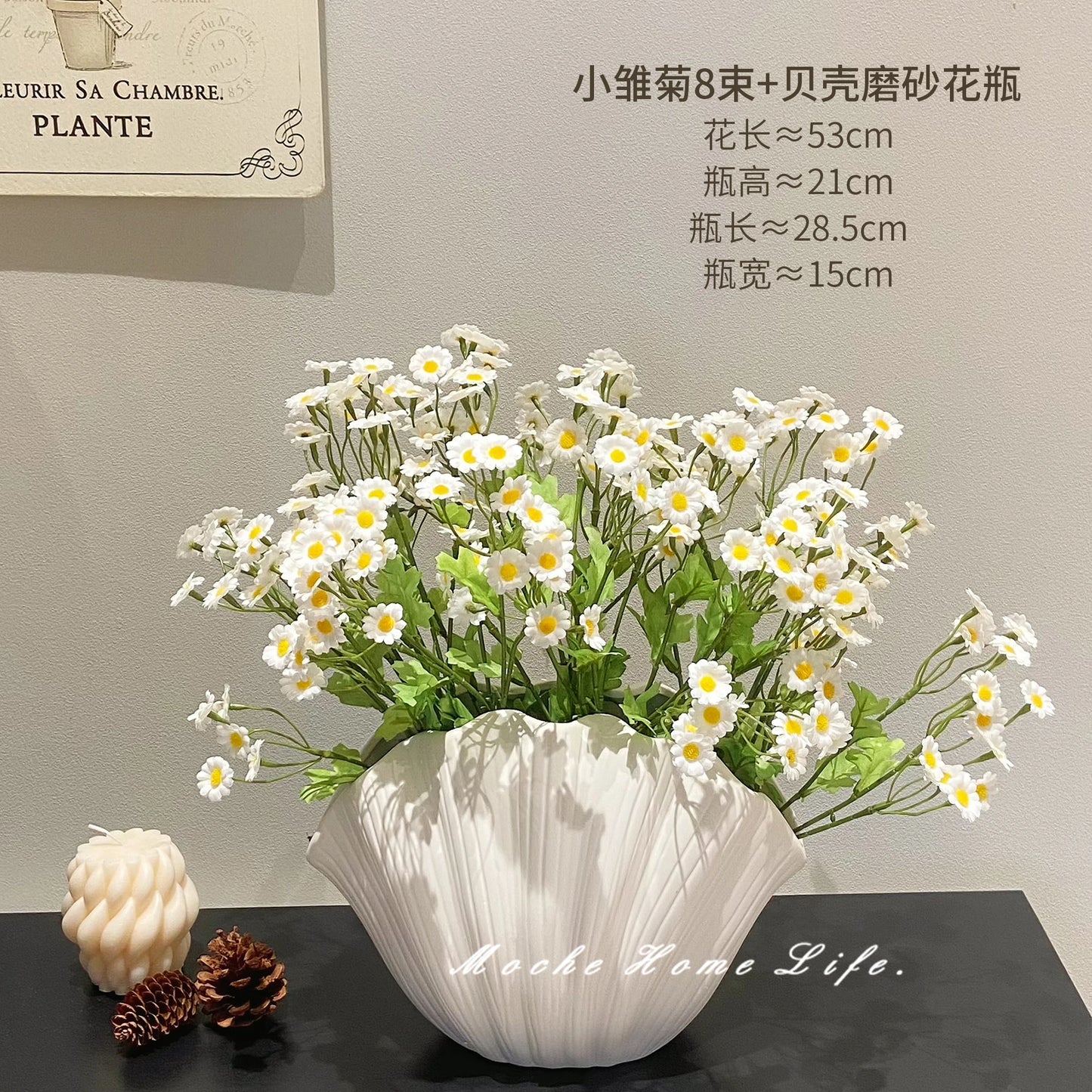 Ceramic Vase Home Decoration Living Room Nordic Style Home Decor Flower Vase Flower Pot Vase Decoration Home Jarrones