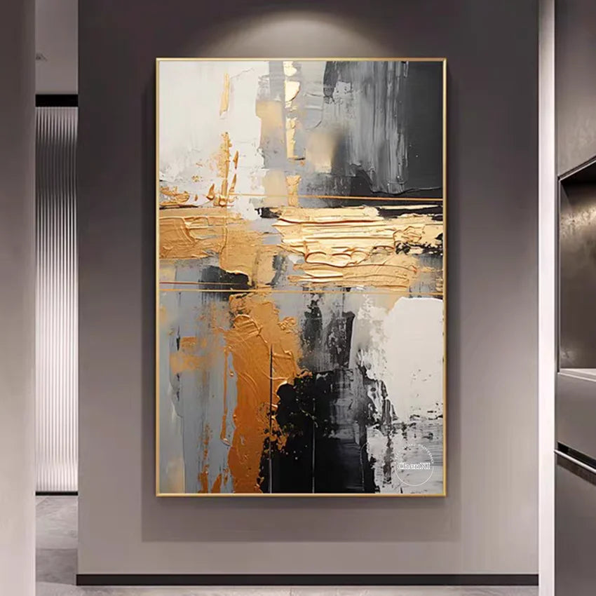 Handmade Picture Wall Art Paintings Handpainted Oil Painting On Canvas Large Handmade Wall Art Modern Home Decoration No Framed