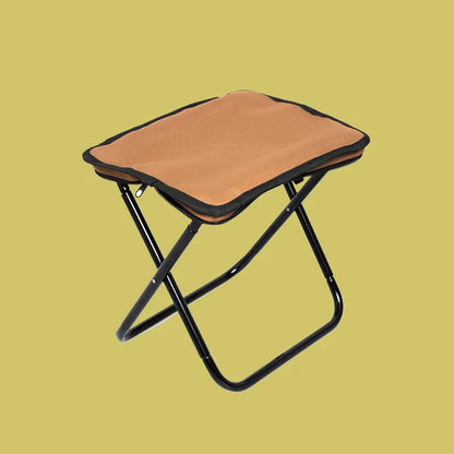 foldable fishing stool Outdoor Camping sturdy travel aluminum tube stool