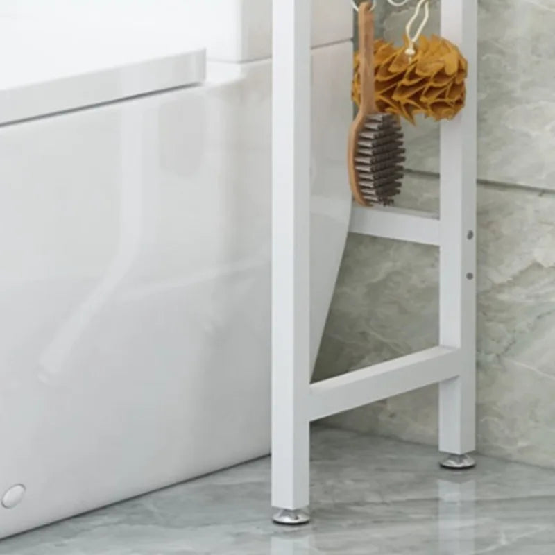 Toilet Storage Rack Stand Organizer Rack Aesthetic Bathroom Shelf Multifunctional Floor Shelves with Drawer Bathroom Accessories