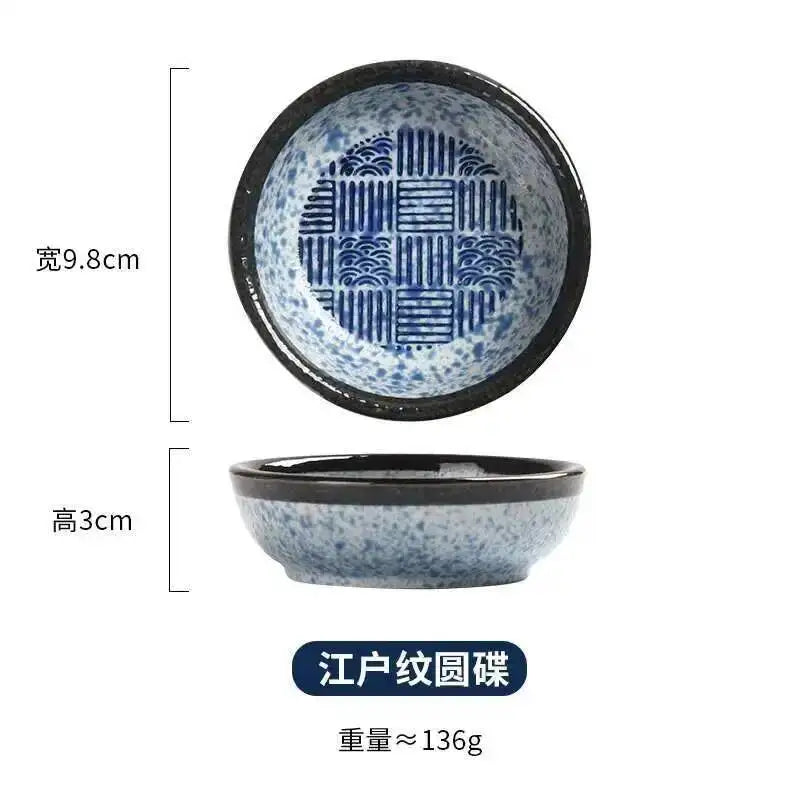 Wave Pattern Tableware Stew Bowl Ceramic Dessert Bowl With Cover Cup Spoon