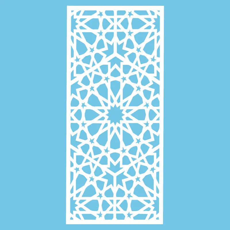 Transform Your Space with Decorative Window Decal Doors Window Sticker Removable Islamic Patterns Home Decoration Murals Q077