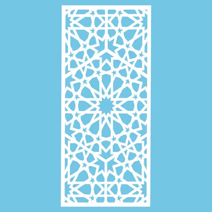 Transform Your Space with Decorative Window Decal Doors Window Sticker Removable Islamic Patterns Home Decoration Murals Q077