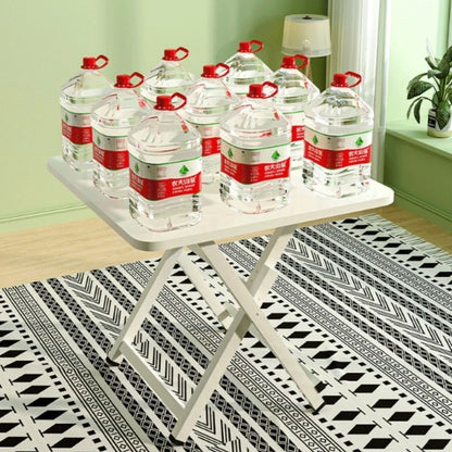 Folding Dining Table Household Portable Outdoor Foldable Table Space Saving Easy Storage No Assembly Required Compact Design