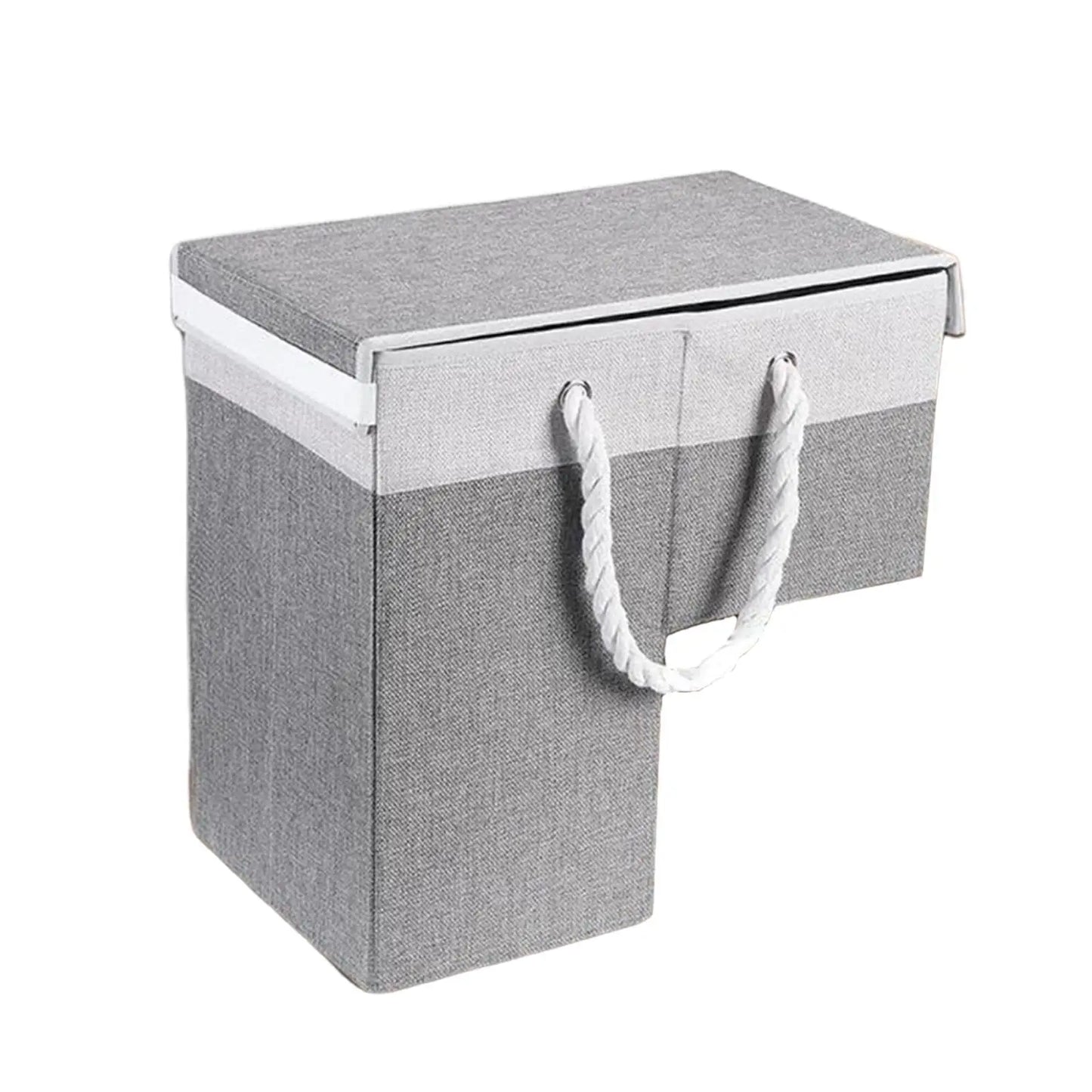 Stair Basket Modern Foldable Storage Bin Stair Step Basket for Toiletries Books Toys Snacks Household Items