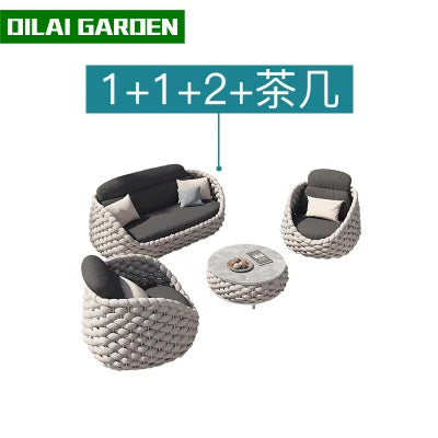 Upholstery Luxury Garden Furniture Sets Outside Garden Furniture Sets Nordic Outdoor Muebles De Patio Exterior Outdoor Furniture