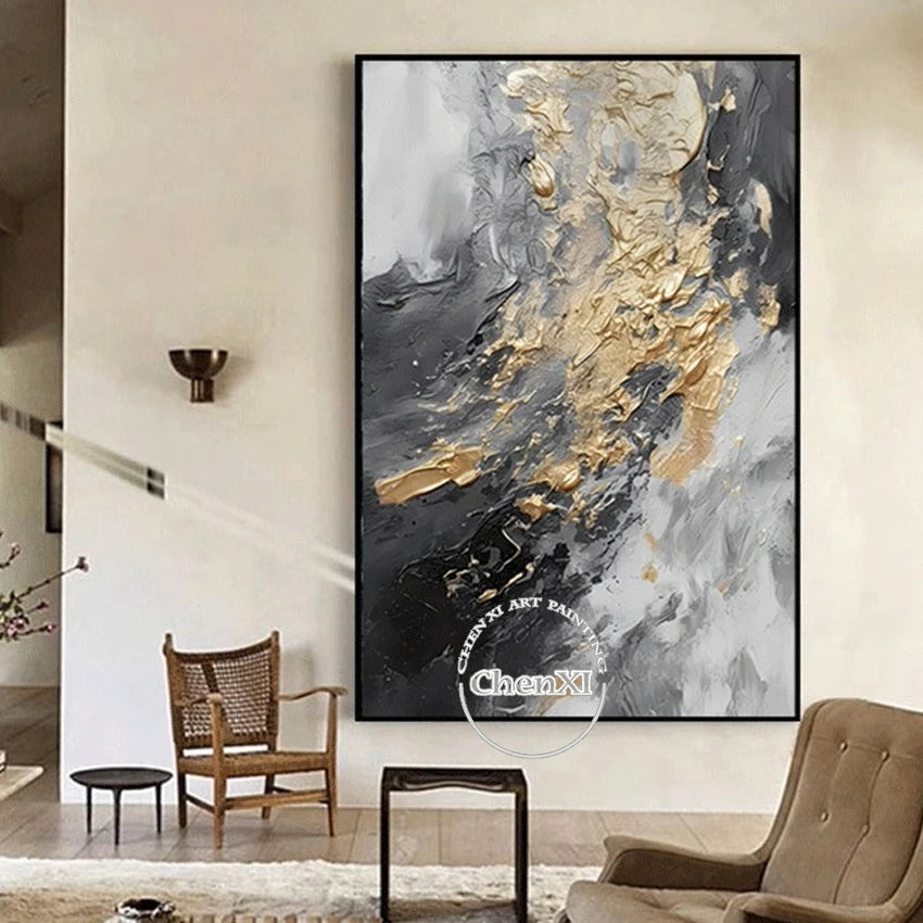 Handmade Picture Wall Art Paintings Handpainted Oil Painting On Canvas Large Handmade Wall Art Modern Home Decoration No Framed