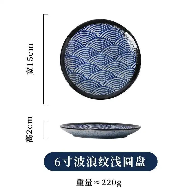 Wave Pattern Tableware Stew Bowl Ceramic Dessert Bowl With Cover Cup Spoon