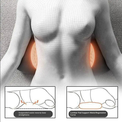 Back Pillow Bed Sleeping Waist Protection Pad Lying Flat Waist Relief Waist Support Heating Vibrating Electric Massage Pillow