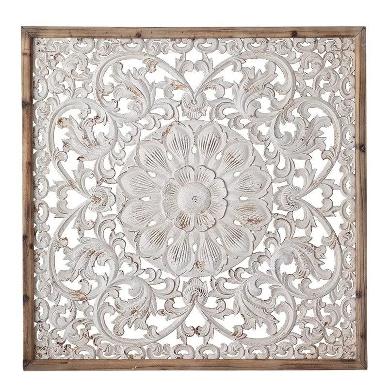 American retro wall pendant Bohemian relief porch wall decoration French background wall
