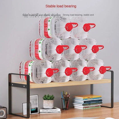 Shelf Desktop Storage  Bookshelf Student Document Shelf  Computer Racks Tiered Cabinet Office Accessories Stationery Holder