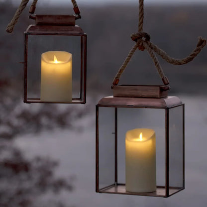 USB Rechargeable Flameless Electric Candles Moving Wick 3Pcs/Set Led Candles With Remote Home Bar Party Xmas Wedding Decoration