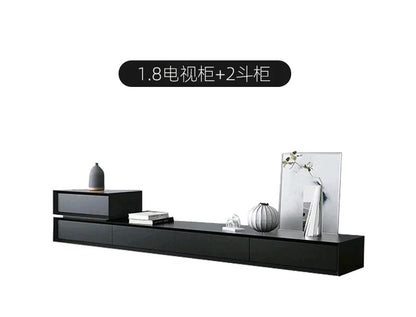 Nordic Modern Simple Square Creative Living Room TV Cabinet and Tea Table Combination