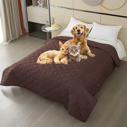 Waterproof Bedspread Pads Bed Mattress Protector Washable Non-Slip Sofa Urinary Bed Sheet Covers Kids Pet Dogs Cats Urine Mat