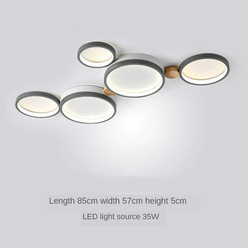 Modern Living Room LED Pendant Light Bedroom Lighting Ceiling Light Indoor Ceiling Light Round LED Ceiling Light Living Room Lig