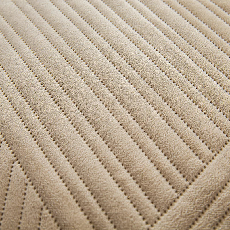 Velvet Quilted Bedspread Stripe Jacquard Bed Cover Blanket European Style Soft Warm Bedding Bed Protector Bedsheet