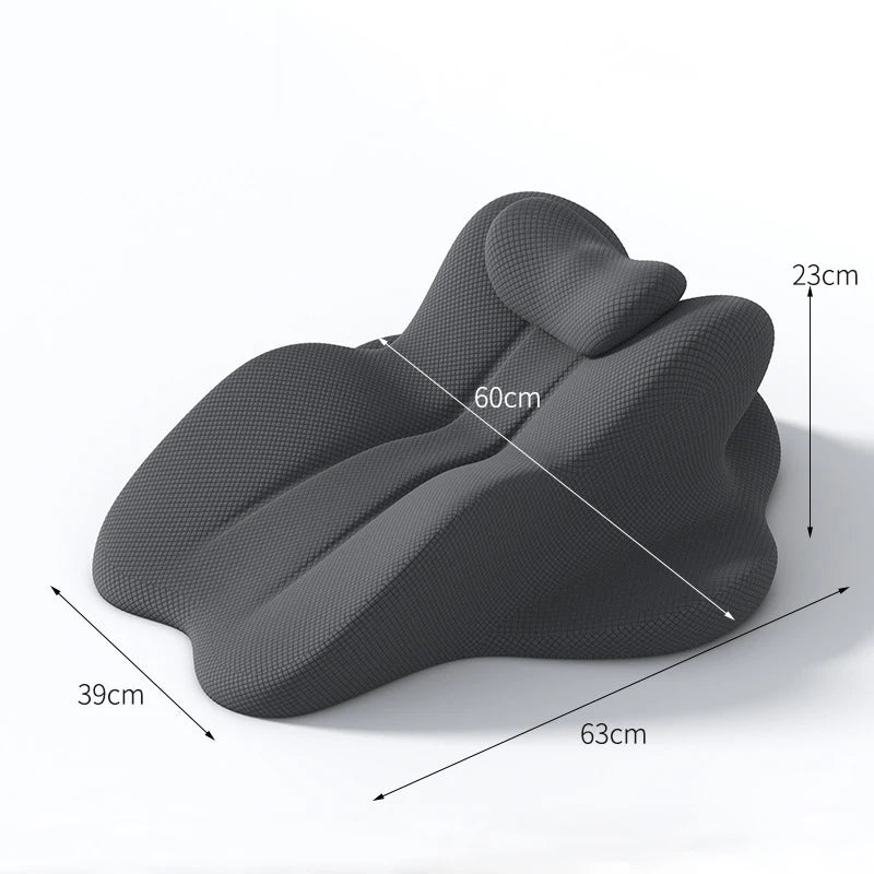 Reading Pillow for Bed Lying Leaning and Prone Ergonomic Memory Foam Bed Wedge Pillow for Headboard Chin & Back Support Pillows