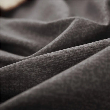 Korean Bed Skirt Bedding Sets with Ruffled Edges Thickened Princess Brushed Quilt Kit Solid Skin-Friendly Breathable Bedclothes