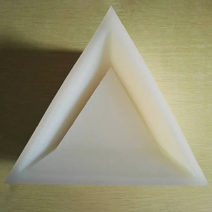 Triangle silicone molds Wall hanging type cement flowerpot mold silicone concrete pot molds