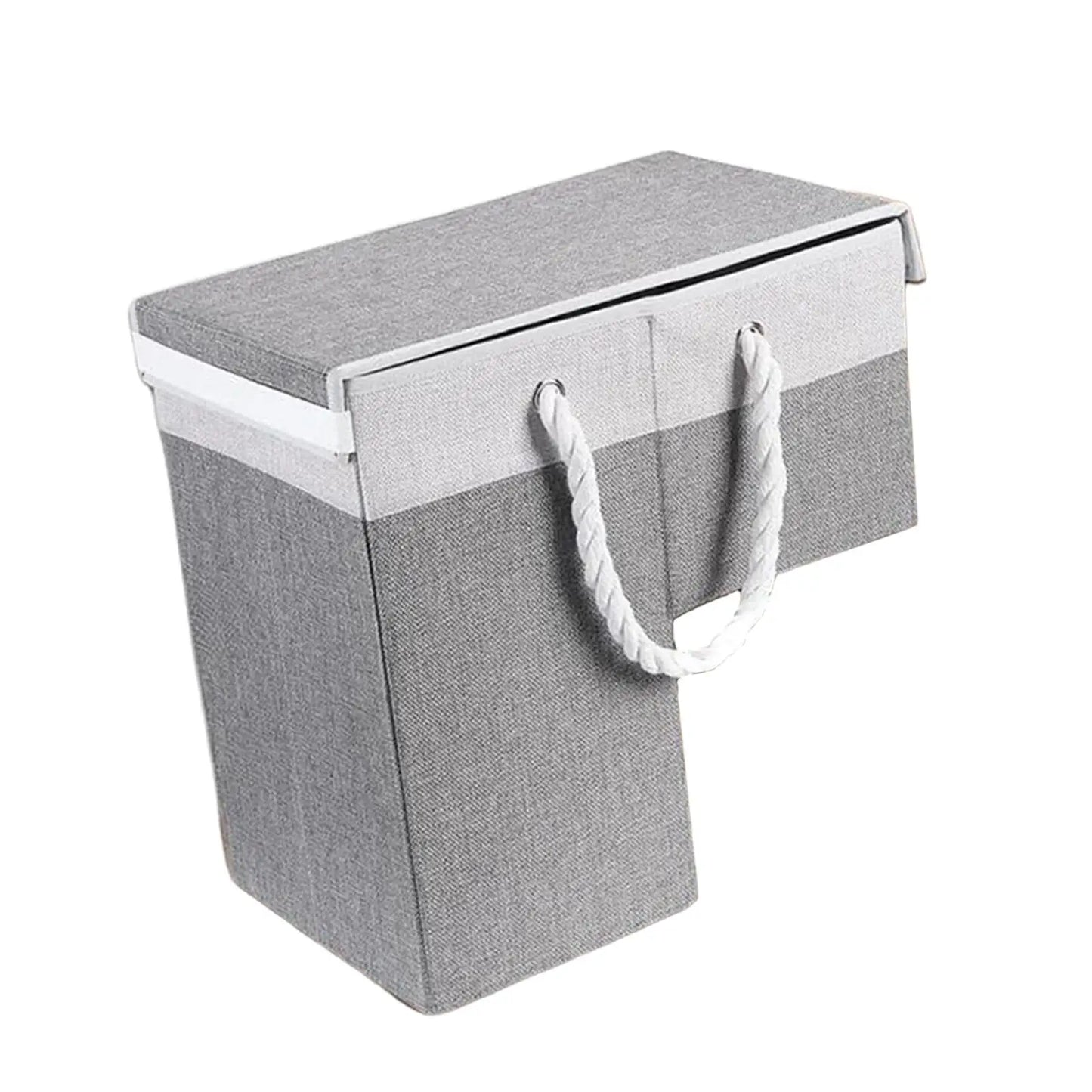 Stair Basket Modern Foldable Storage Bin Stair Step Basket for Toiletries Books Toys Snacks Household Items