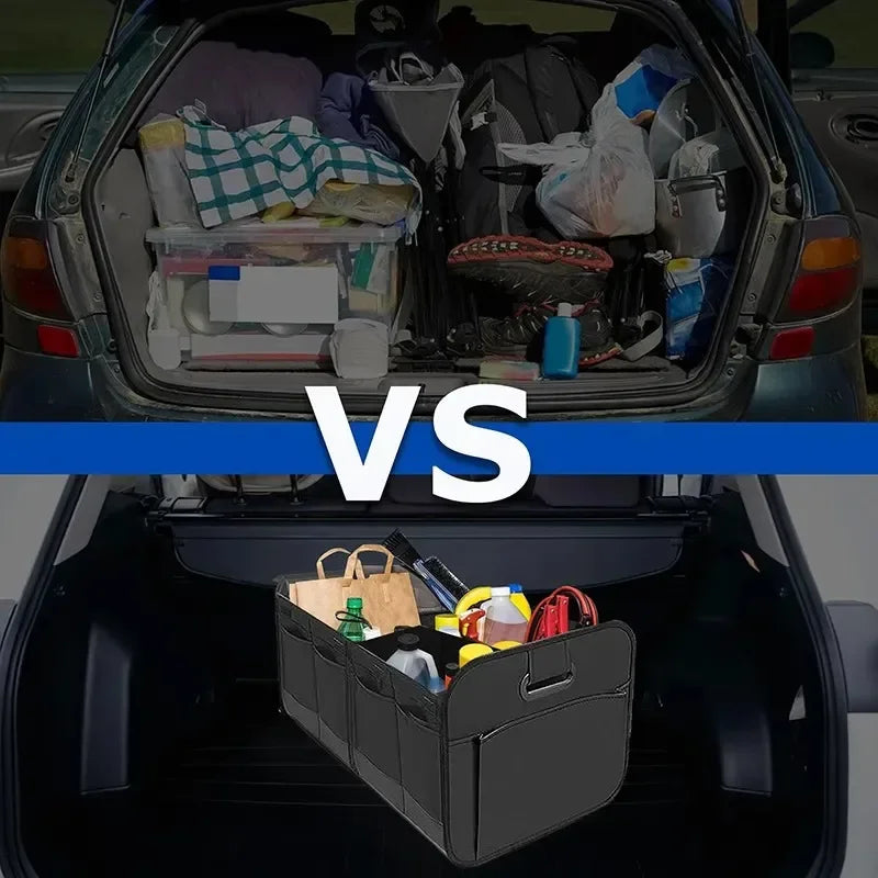 Car Storage Box  Oxford Cloth Storage Box Trunk Storage Box Large Capacity Foldable Storage Capacity Large Storage Capacity